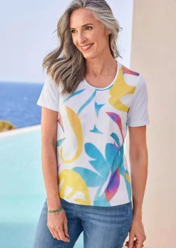 Shirt mit Rundhalsausschnitt