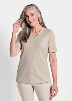 Shirt mit schimmerndem Glanz