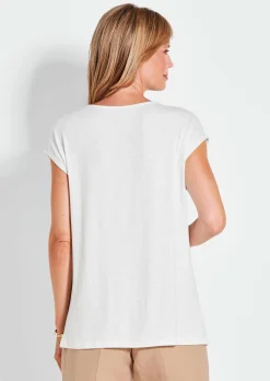 Shirt mit Schmucksteinen