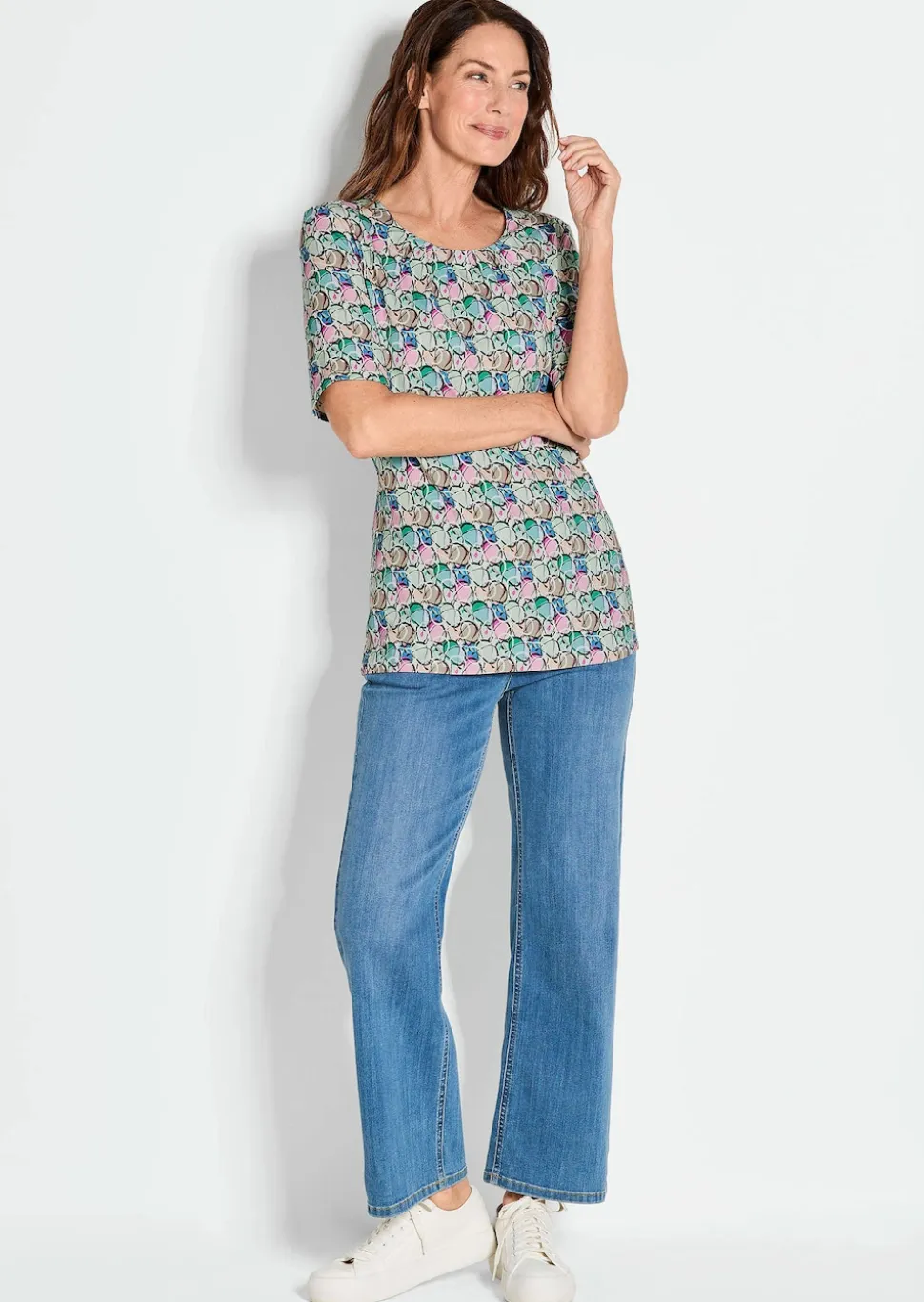Shirt mit trendigem Druck
