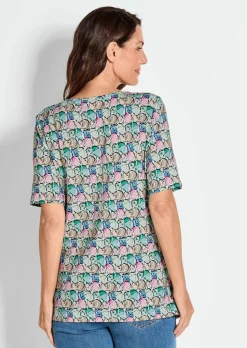 Shirt mit trendigem Druck