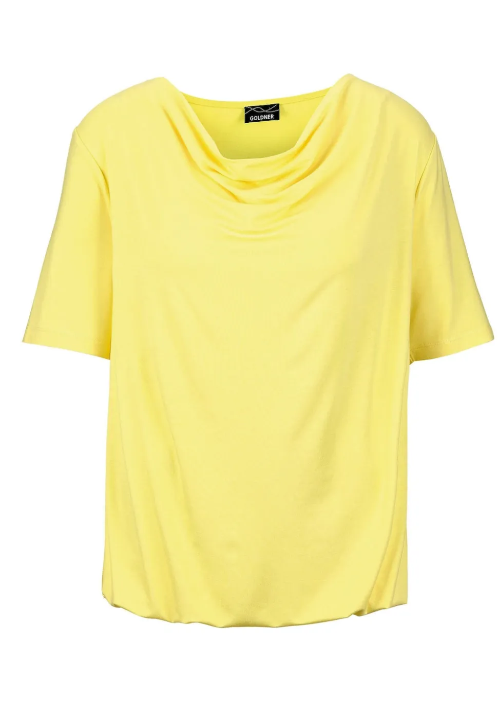 Shirt mit Wasserfallausschnitt