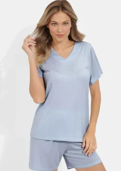 Shorty-Set aus Baumwolle und Modal