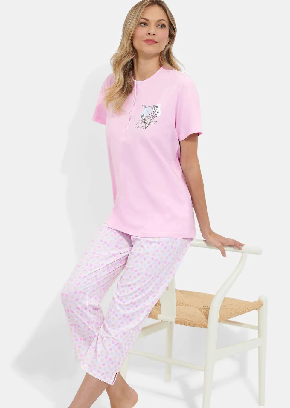 Shorty und Pyjama im Doppelpack