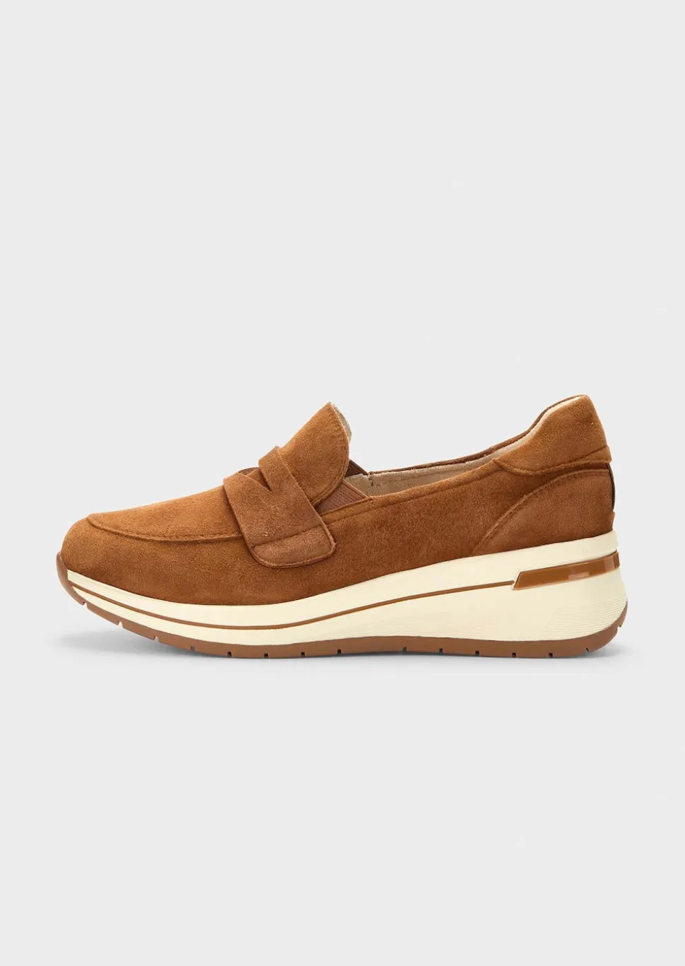 Slipper aus echtem Wildleder