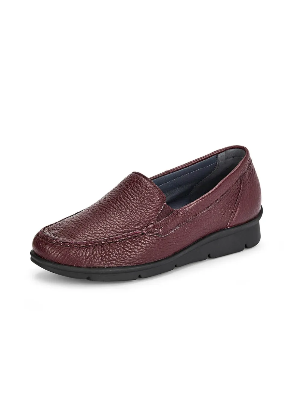 Slipper aus Hirschleder mit Wechselfußbett