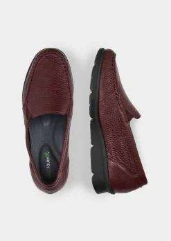 Slipper aus Hirschleder mit Wechselfußbett