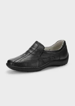 Slipper aus Leder