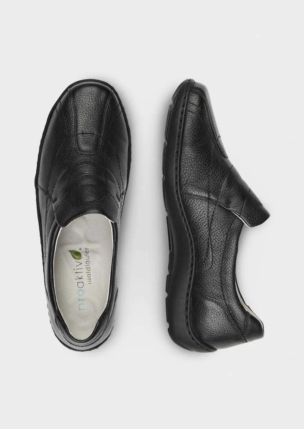 Slipper aus Leder