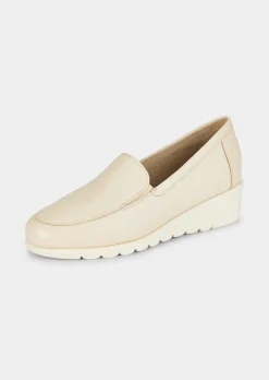 Slipper aus weichem Leder