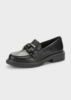 Slipper in Lackleder-Optik