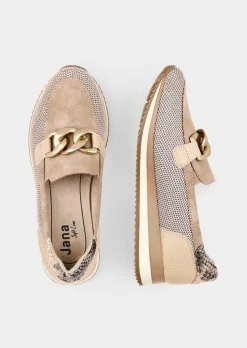 Slipper mit edlem Zierelement