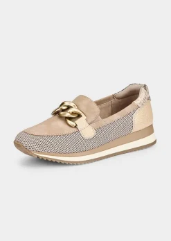 Slipper mit edlem Zierelement