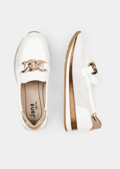 Slipper mit edlem Zierelement