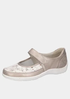 Slipper mit verstellbarem Klettverschluss