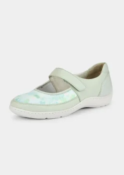 Slipper mit verstellbarem Klettverschluss