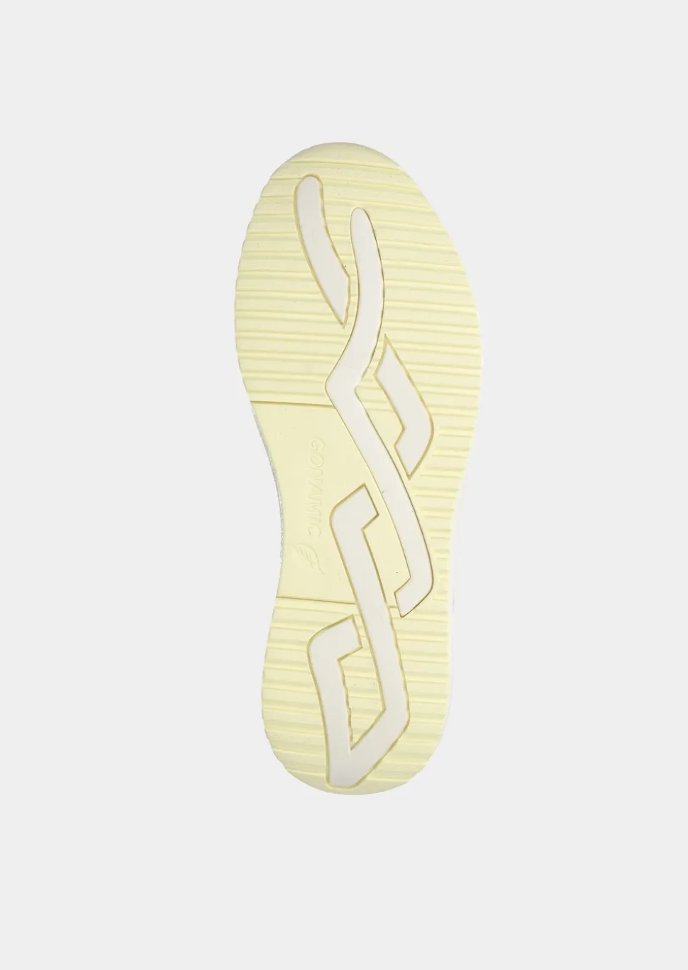 Sneaker aus Glatt- und Wildleder