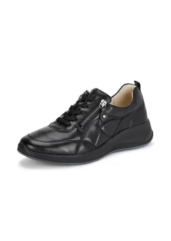 Sneaker aus Leder in Komfort-Weite