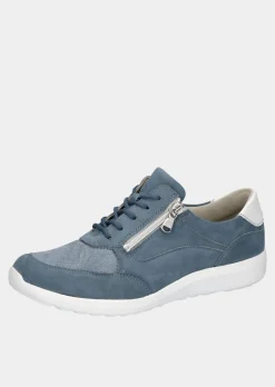 Sneaker mit federnder Luftpolstersohle