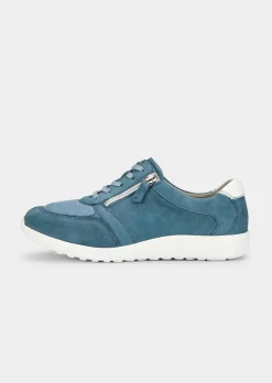 Sneaker mit federnder Luftpolstersohle