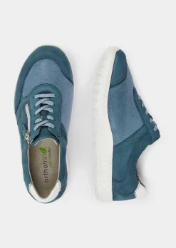 Sneaker mit federnder Luftpolstersohle