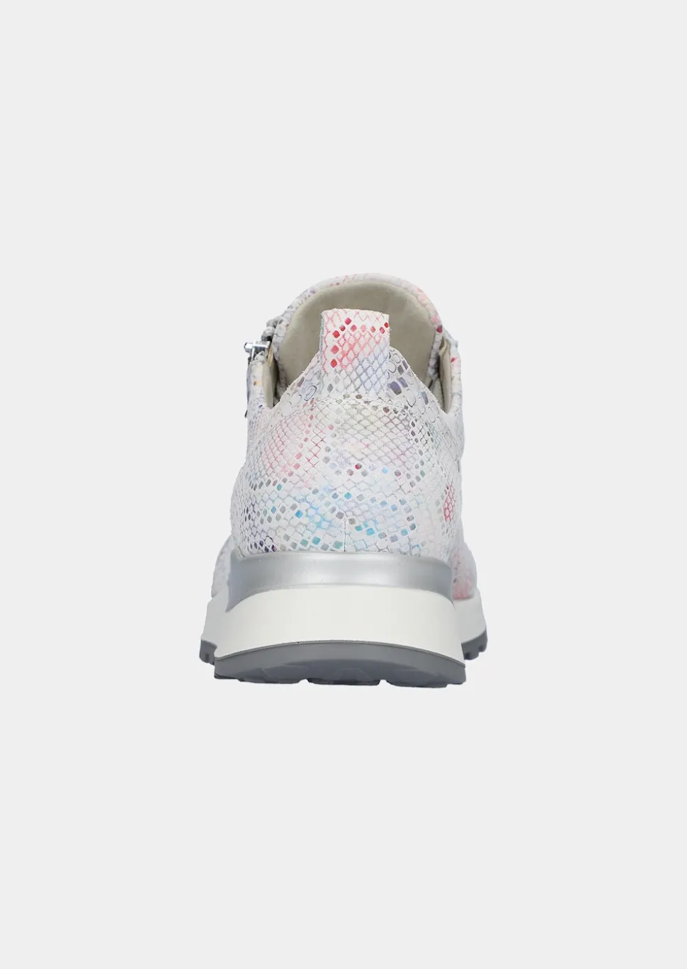Sneaker mit femininem Foliendruck