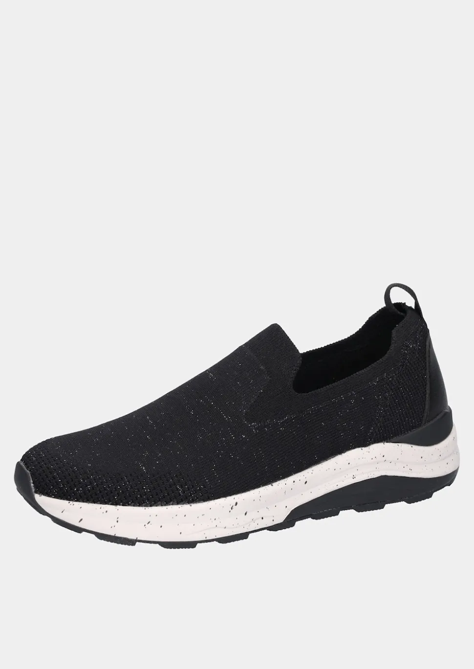 Sneaker mit Glanzdetails in H-Weite