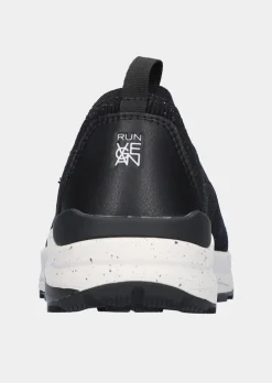 Sneaker mit Glanzdetails in H-Weite
