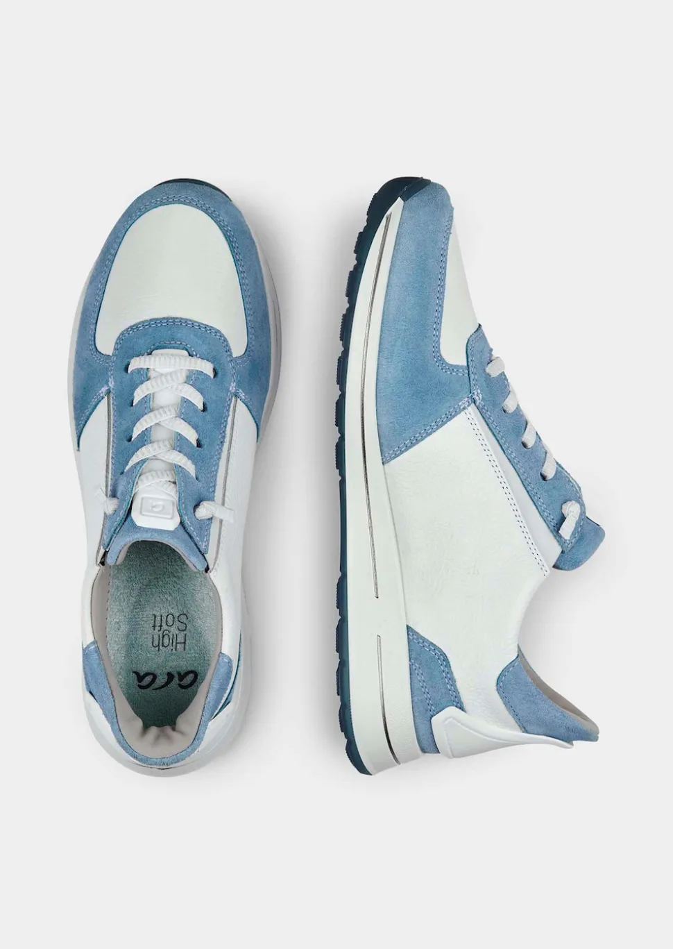 Sneaker mit herausnehmbarem Fußbett