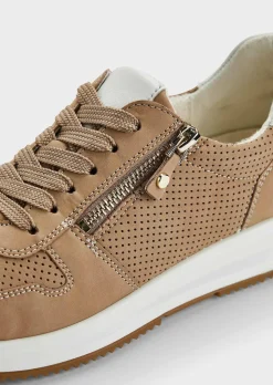 Sneaker mit komfortablem Reißverschluss