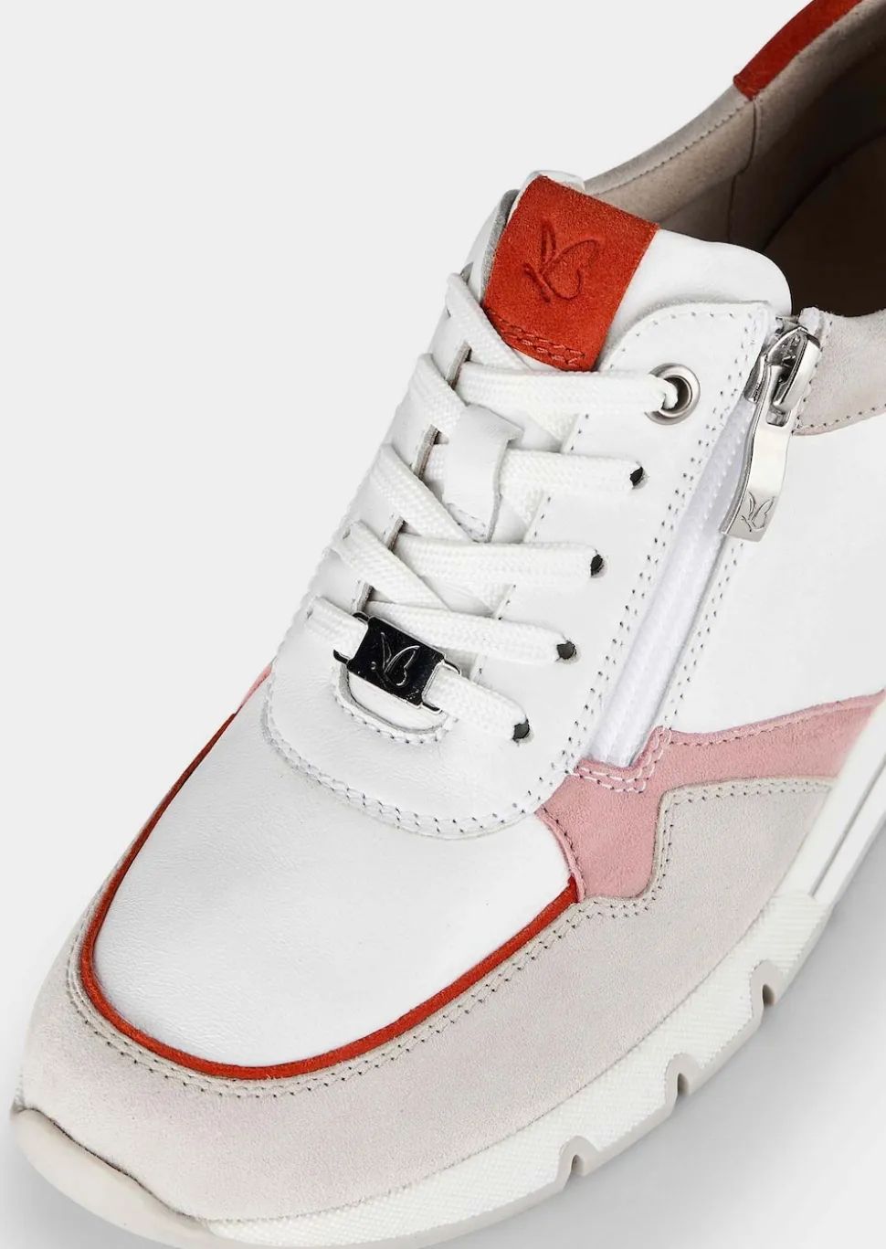 Sneaker mit komfortablem Reißverschluss