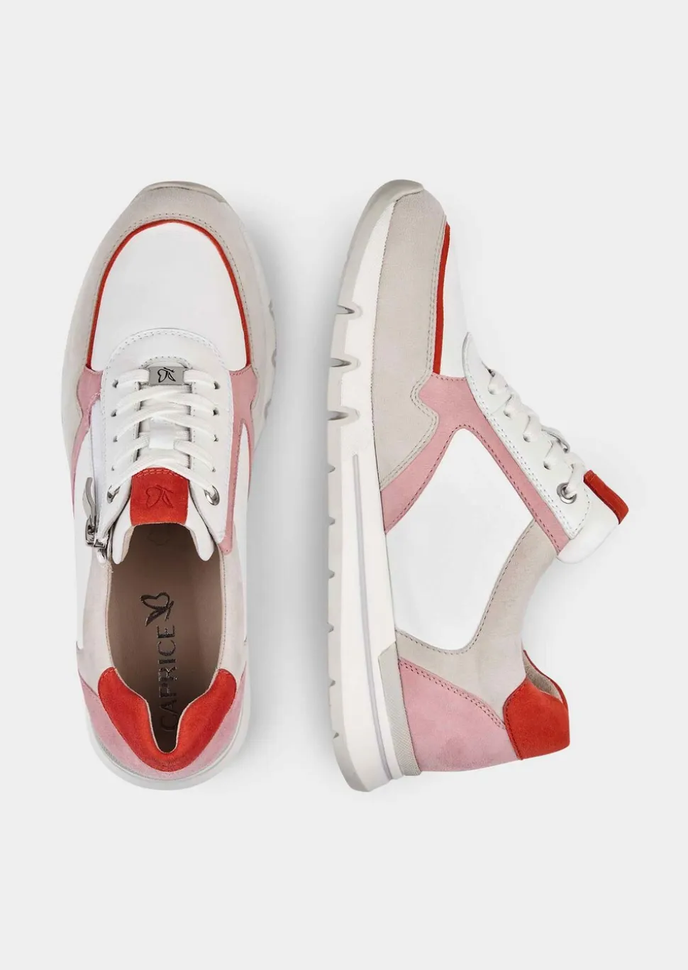 Sneaker mit komfortablem Reißverschluss