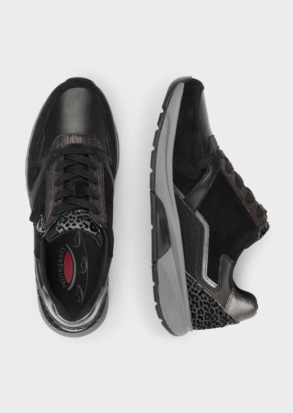 Sneaker mit Mesh-Futter