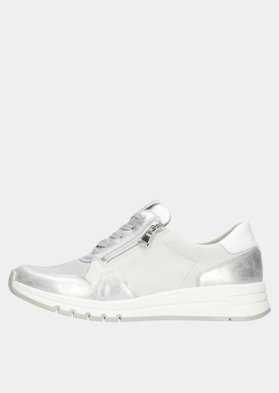 Sneaker mit Reißverschluss