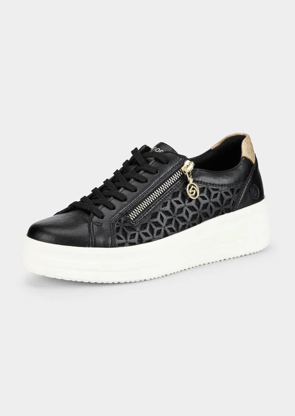 Sneaker mit seitlichen Ornamenten