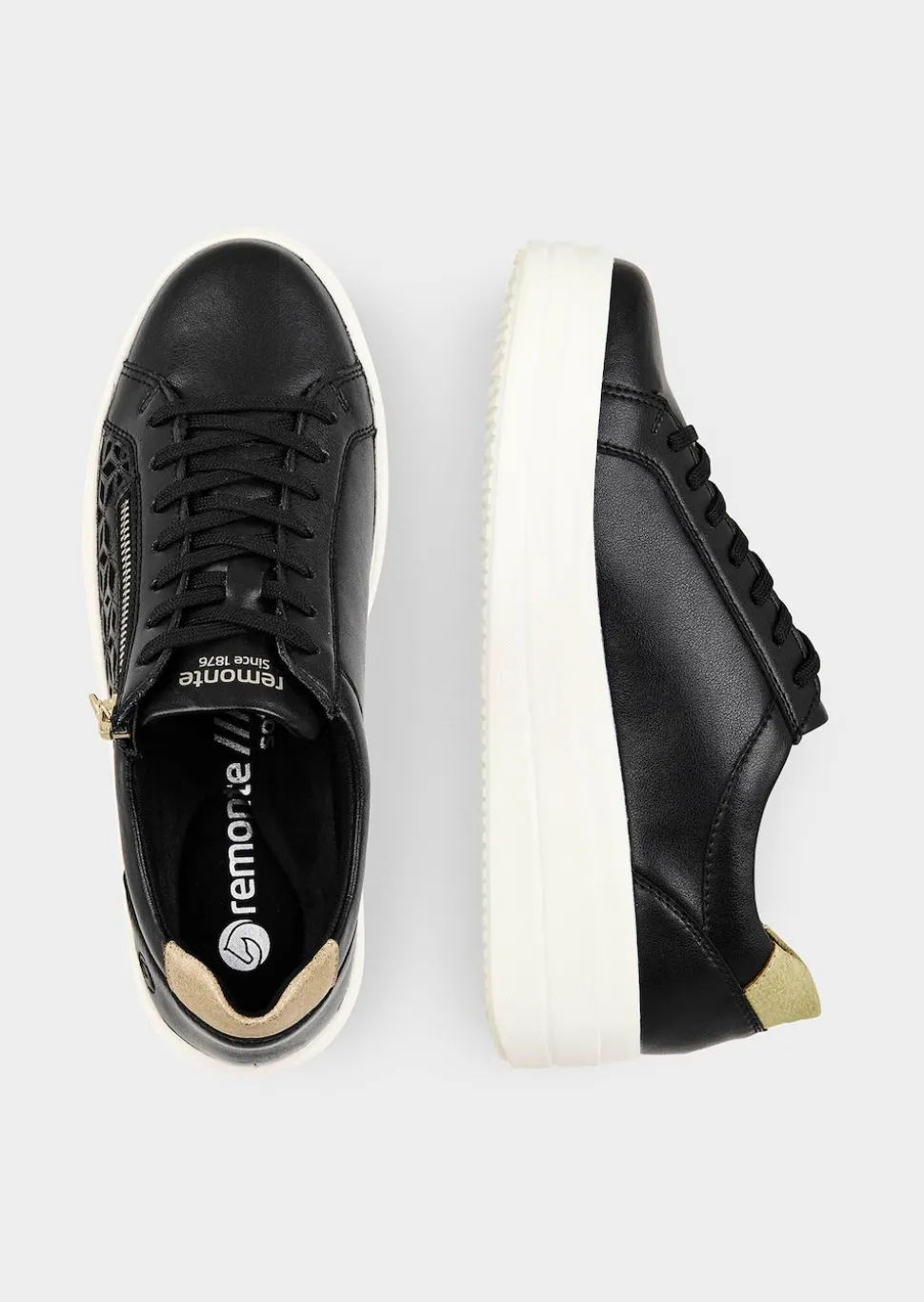 Sneaker mit seitlichen Ornamenten