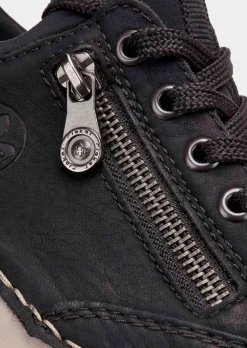 Sneaker mit Zier-Reißverschluss