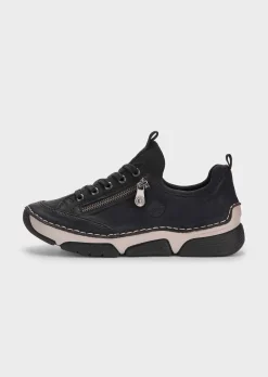 Sneaker mit Zier-Reißverschluss