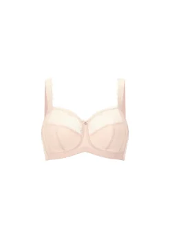 Soft-BH aus Charmeuse und Spitze