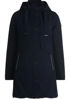 Softshell-Outdoorjacke mit abnehmbarer Kapuze