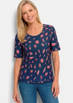 Sommershirt mit Tupfenmuster