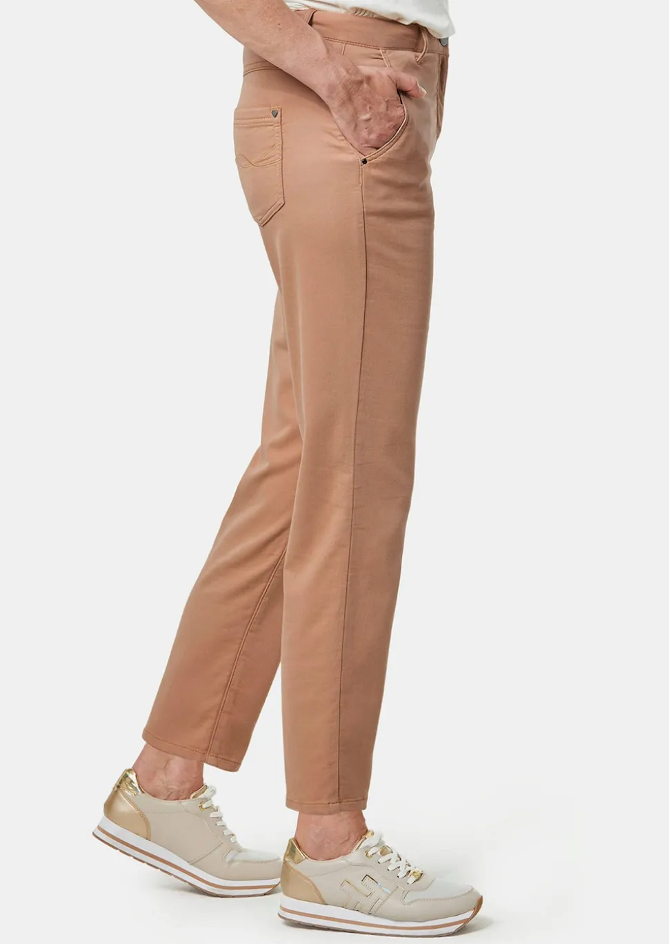 Sportive Baumwollhose in Stretchqualität