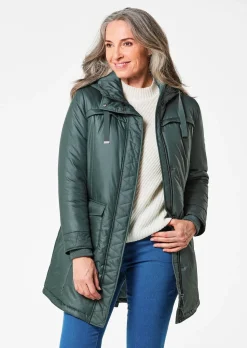 Sportiver Anorak mit warmer Wattierung