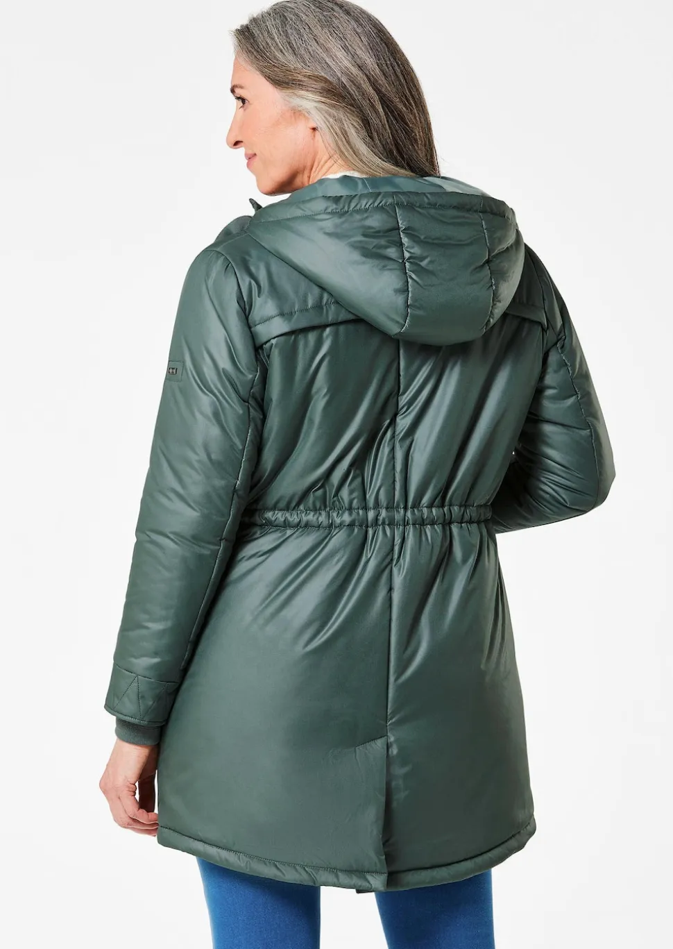 Sportiver Anorak mit warmer Wattierung