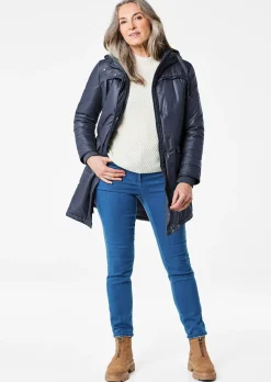 Sportiver Anorak mit warmer Wattierung