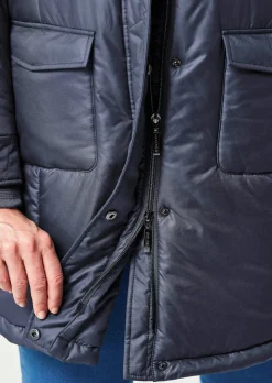 Sportiver Anorak mit warmer Wattierung