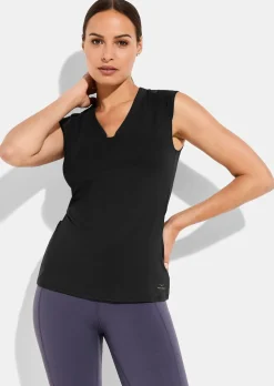Sportliches Shirt mit Stehkragen