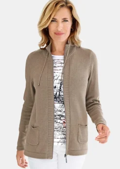 Sportliche Strickjacke