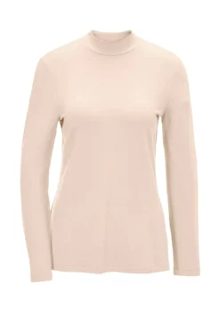 Stehkragenshirt mit Langarm