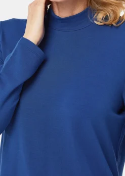 Stehkragenshirt mit Langarm